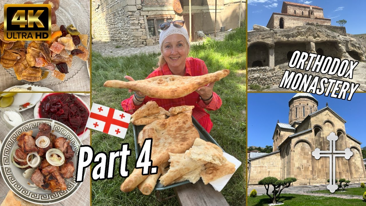 Orthodox monastreies in Georgia - Православные монастыри Грузии | PART 4. | 4K Travel Video