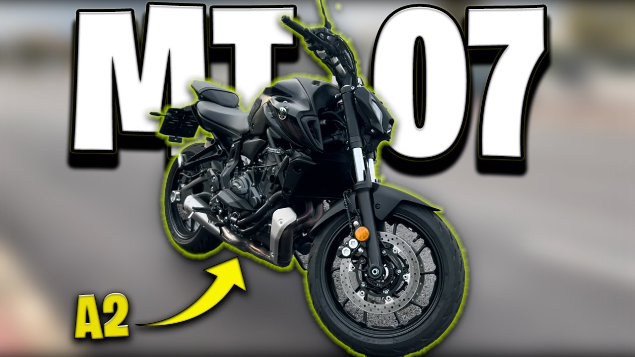 LA EXCELENCIA DEL A2 - YAMAHA MT 07 2023