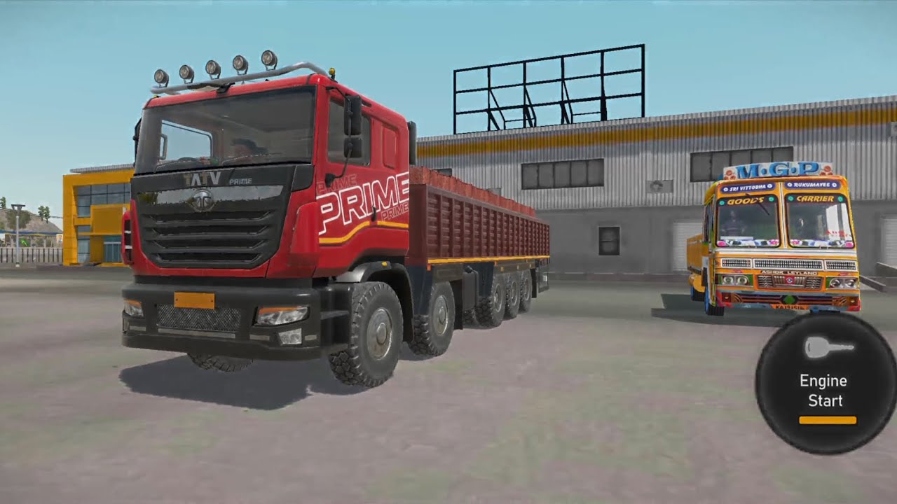 Truck Master India Simulator🛣 | Real Indian Roads & Heavy Load 🚛🔥| Mobile Gameplay 📱| GameVibe_X 🎮