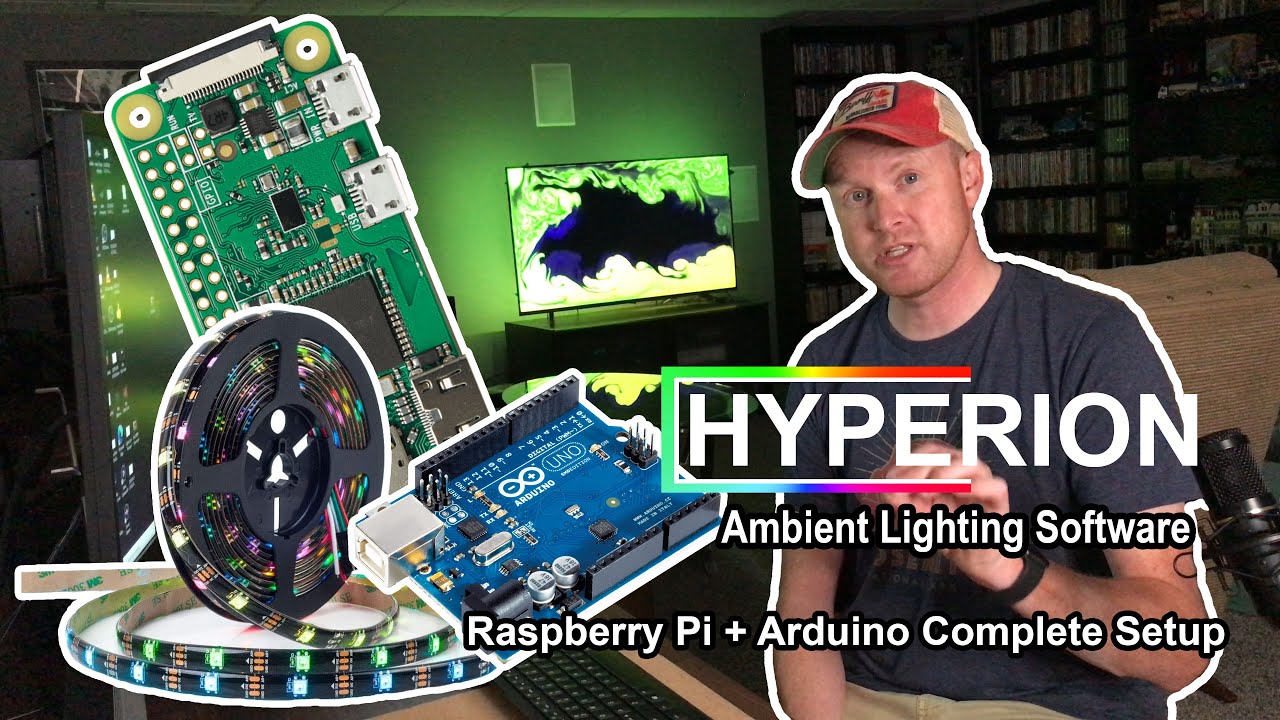 Проект освещения для телевизора Hyperion Ambient TV своими руками (Raspberry Pi + Arduino) — полн...