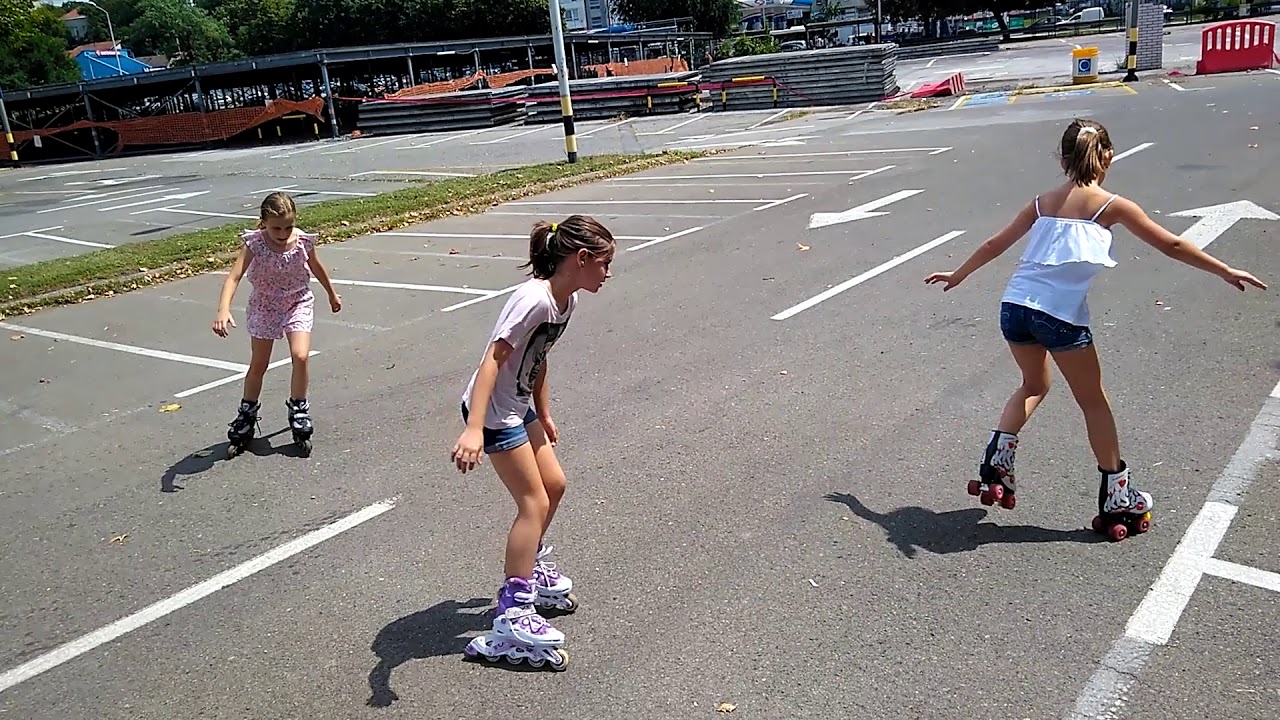 &Scaron;KOLA ROLERA-INLINE SKATING ZA POČETNIKE VIDEO to make you a better skater To Learn Inline Skating