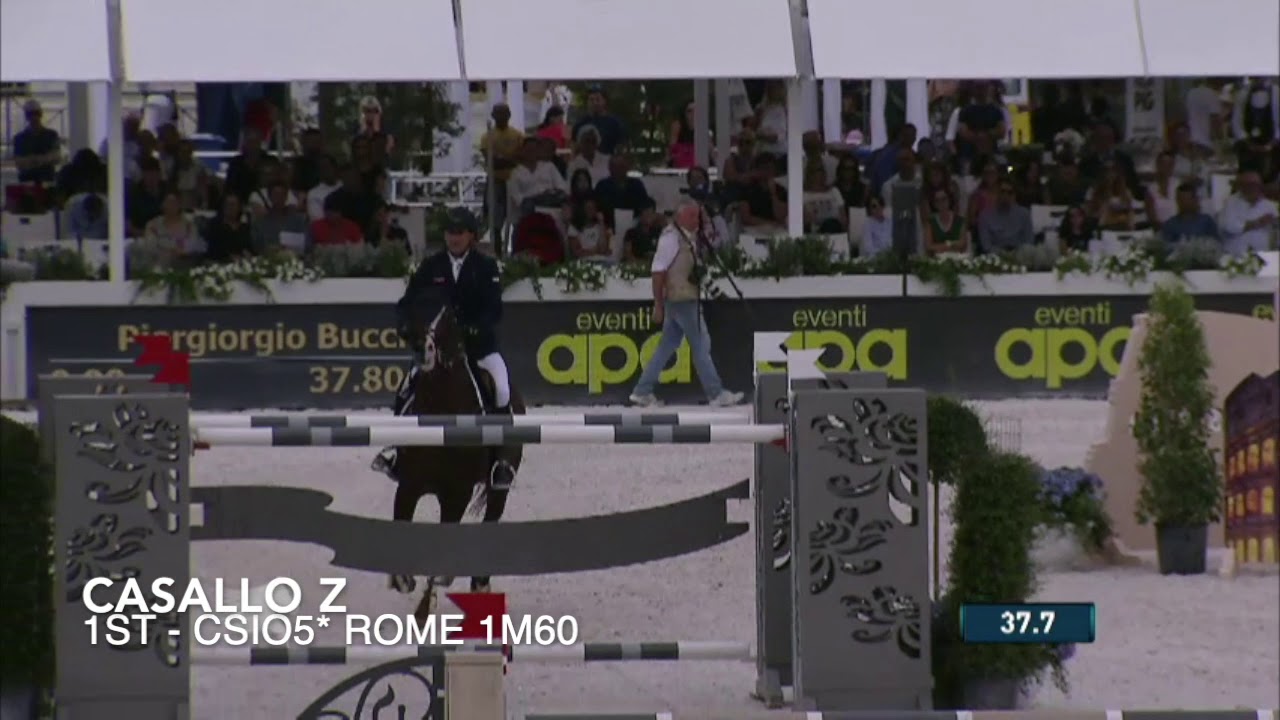 CASALLO Z - 1st CSI5* 1m60 Rome 2017