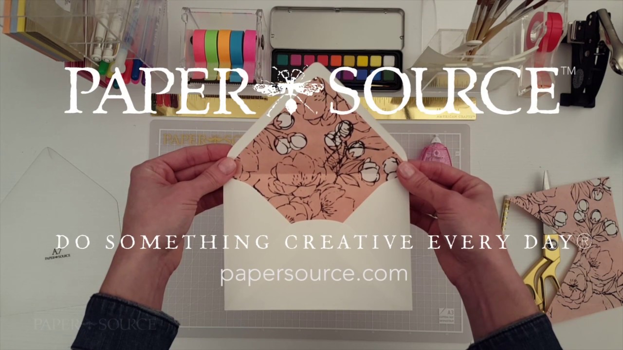 DIY Envelope Liner