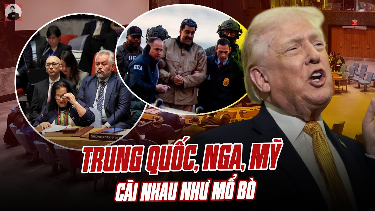 TRUNG QUỐC, NGA, MỸ C&Atilde;I NHAU NHƯ MỔ B&Ograve; TRONG CUỘC HỌP CỦA HỘI ĐỒNG BẢO AN VỀ T&Igrave;NH H&Igrave;NH VENEZUELA