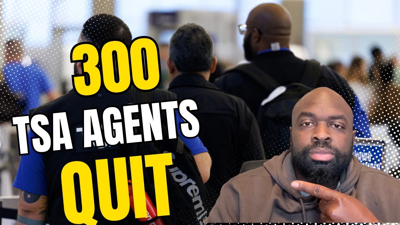 300 TSA AGENTS QUIT  many more called OUT SICK | Can you blame them?