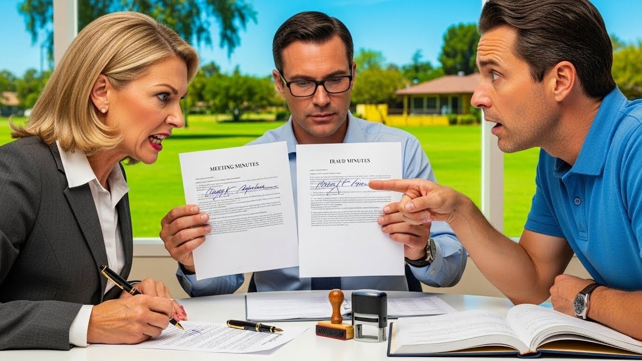 I Caught HOA President Forging Documents, I'm a Fraud Investigator, and She's Going to Prison!