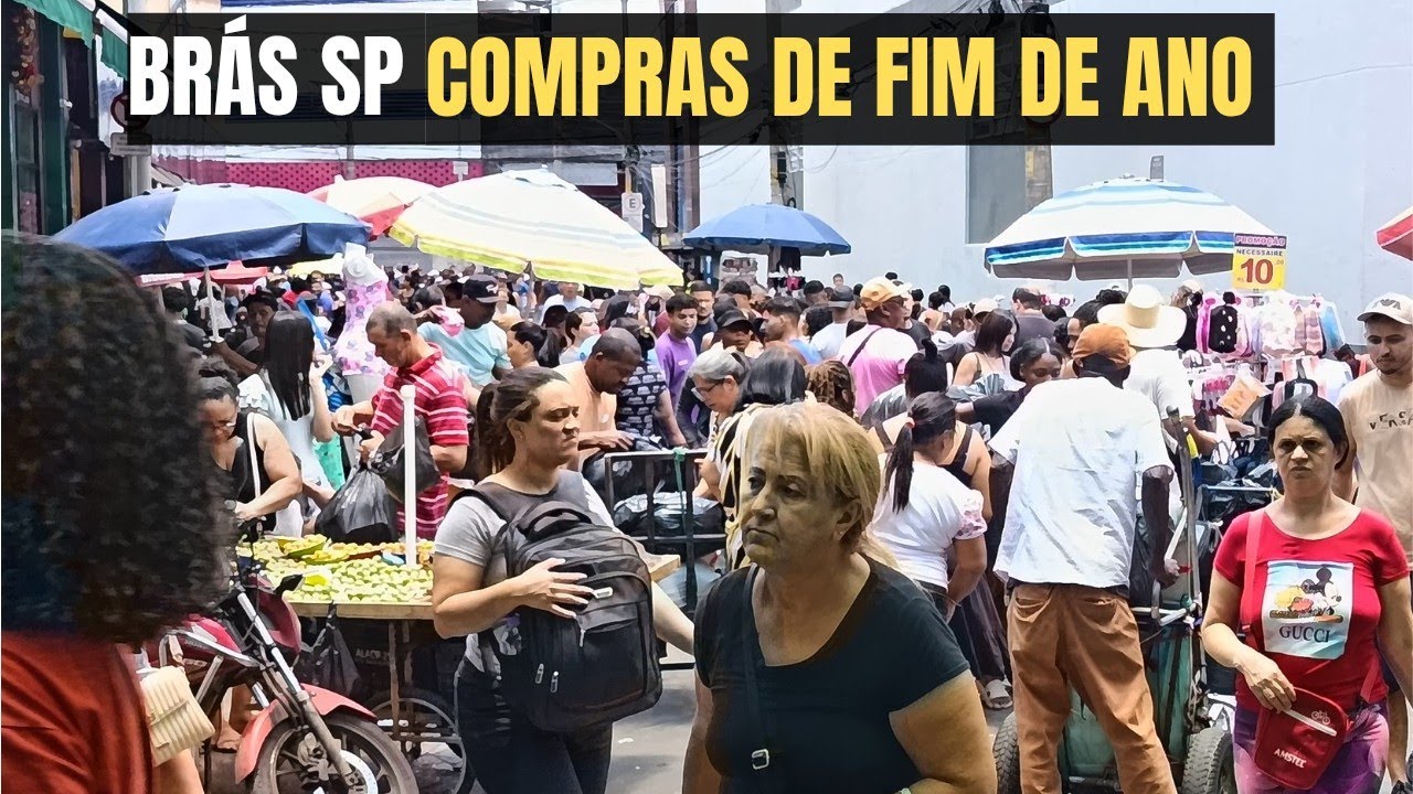 BR&Aacute;S SP EM CLIMA DE FIM DE ANO SHOPPING FAMILY .
