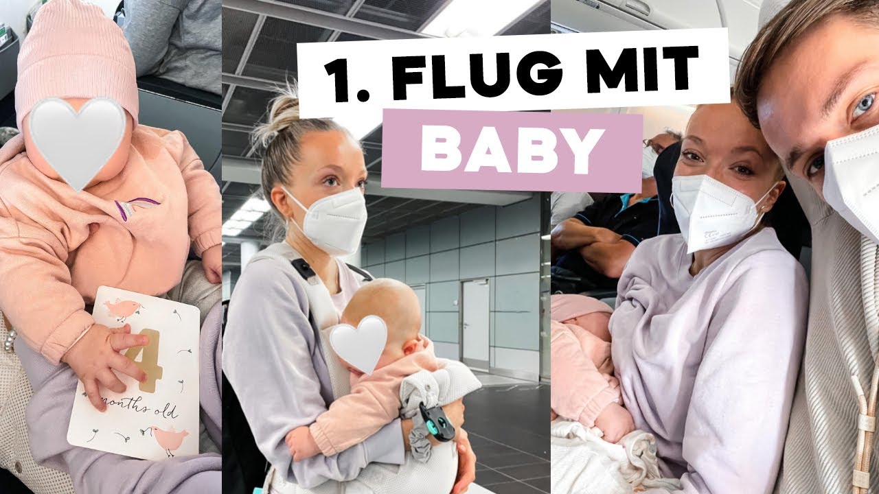Wir fliegen nach Griechenland / Mit Baby im Flugzeug / Familienurlaub 👨‍👩‍👧