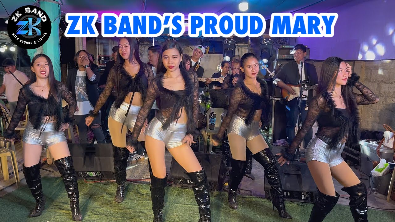 ZK BAND VERSION & ZK ANGELS CHOREO OF TINA TURNER’S PROUD MARY