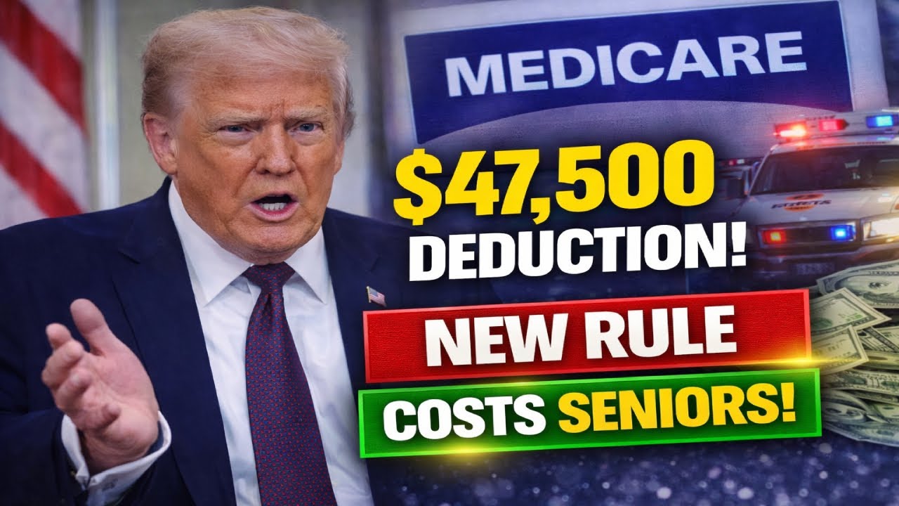 IRS Confirms $47, 500 Senior Deduction &mdash; Medicare Rule Could Cost Seniors $300/Month