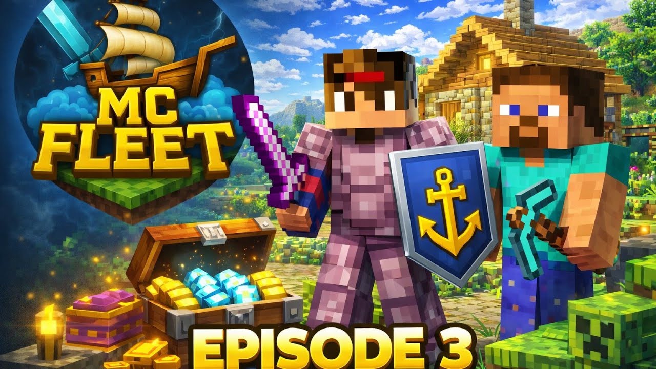 Mcfleet survival first base | Part 3 | Minecraft MC FLEET 