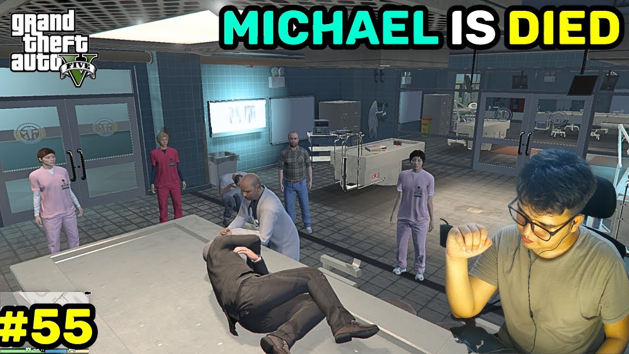 যুদ্ধ করতে গিয়ে মরতে হলো | MICHAEL GOT DIED IN HOSPITAL | GTA 5 BANGLA GAMEPLAY #55
