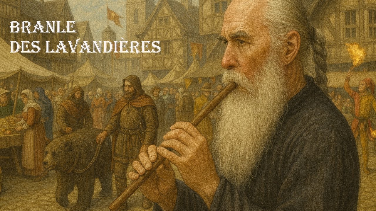 🌿💐  Branle des Lavandières  -  Low whistle