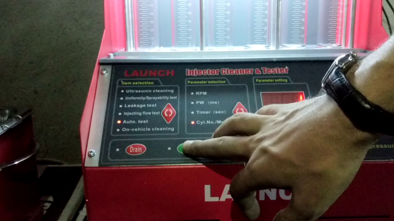 فحص بخاخات وتنظيفها بجهاز لانش 0932114087