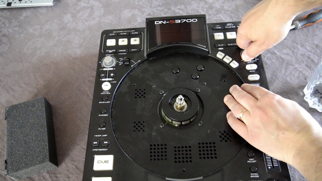 démontage et changement diode DENON DN-S3700