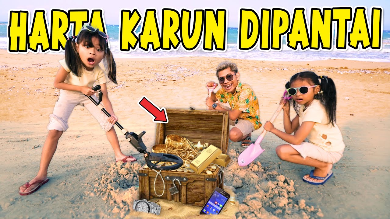 KITA MENEMUKAN TUMPUKAN EMAS DI PANTAI!! AUTO KAYA RAYA!!