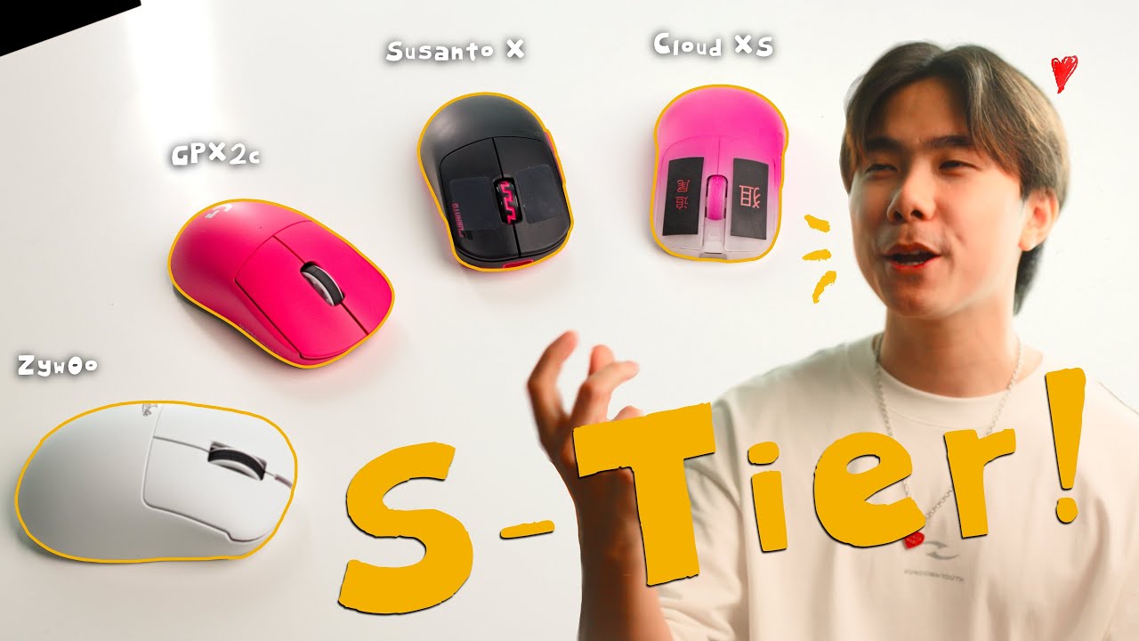 เมาส์ S-Tier 3 ตัวใหม่ของผม!