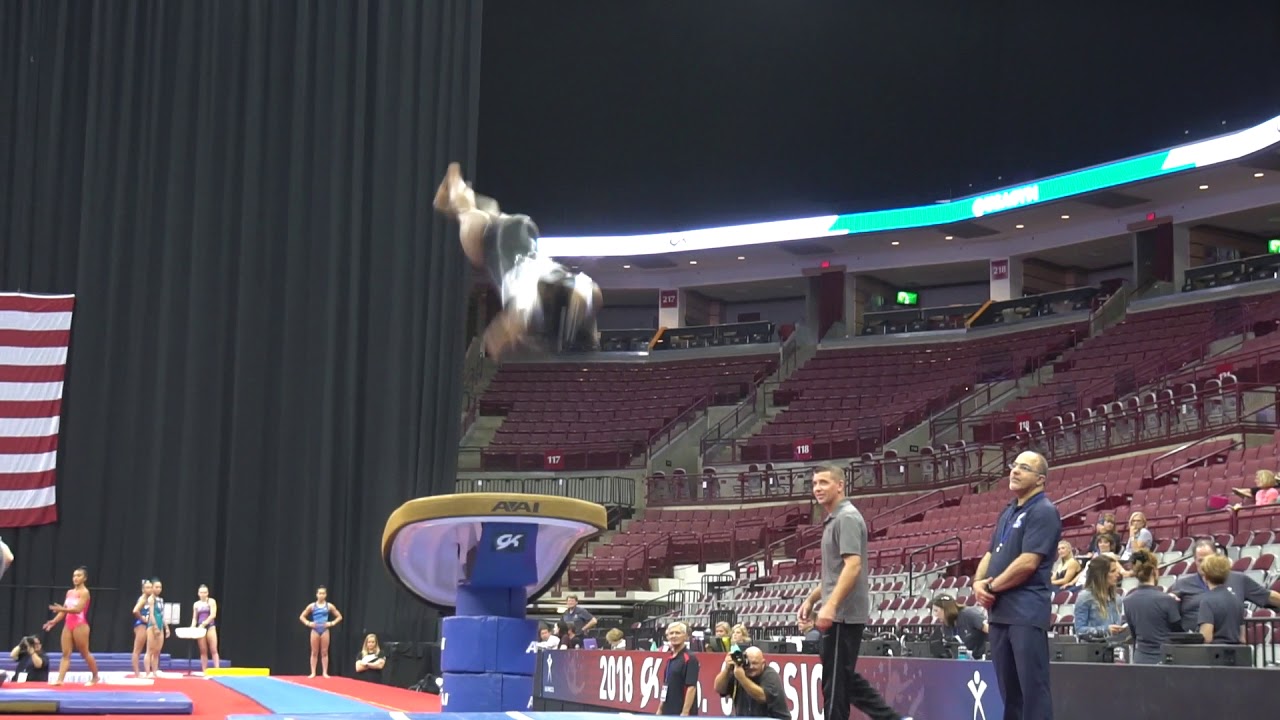Simone Biles  - Vault - 2018 GK U.S. Classic - Podium Training