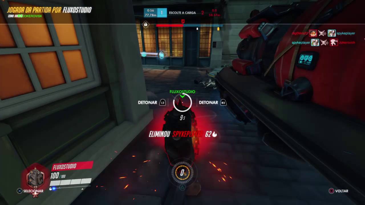 OVERWATCH - JUNKRAT COMBO - TRICK