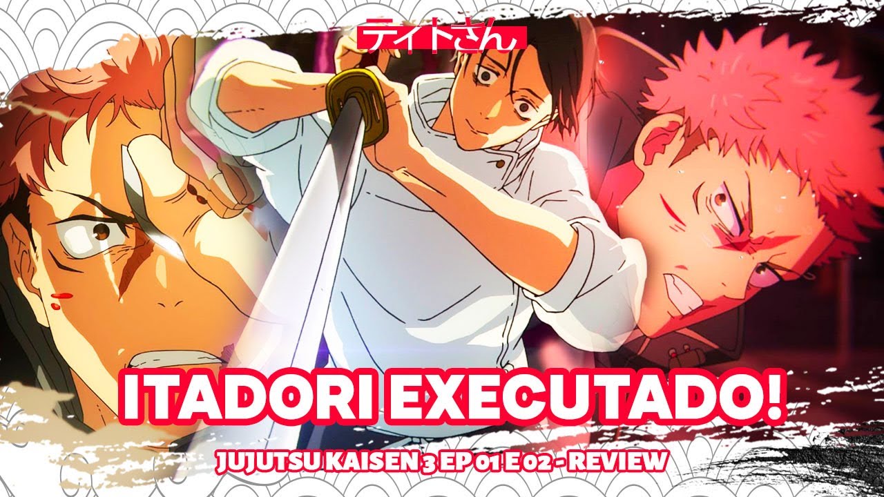 YUTA EXECUTA FACILMENTE ITADORI !! (Jujutsu Kaisen 3 ep 01 e 02 review)
