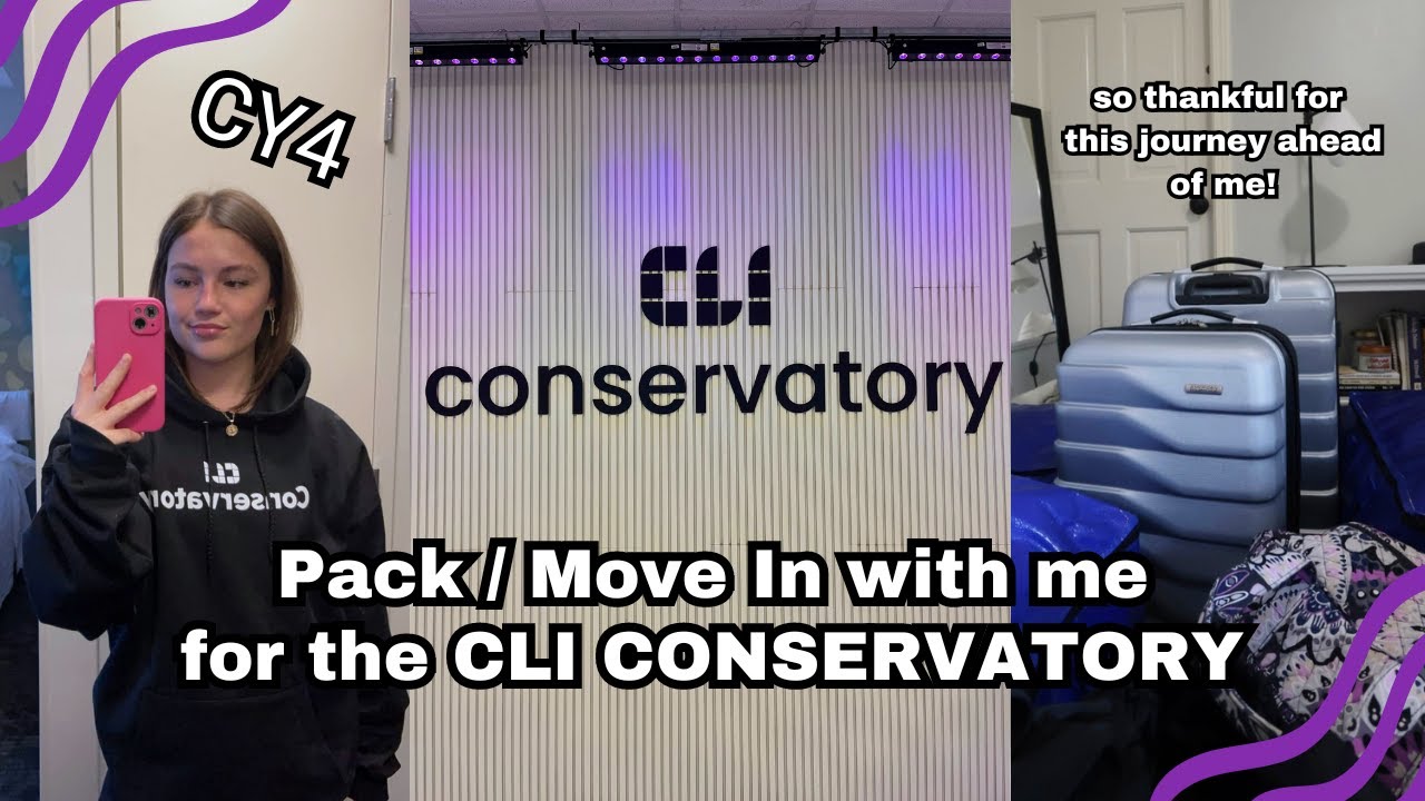 pack and move in with me! / CLI Conservatory
