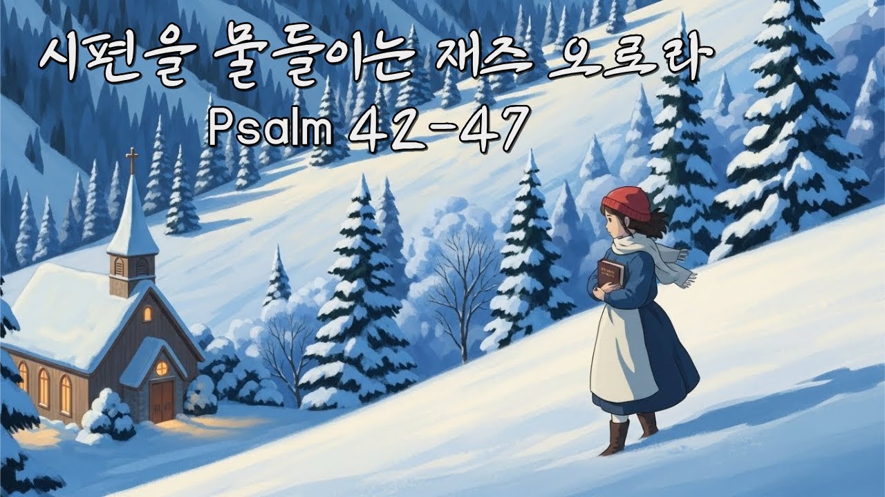 🕊️[Playlist] 말씀에 음율을 더하니, 어느새 1독| 시편 42-47편 | Ethereal Jazz Psalms 42-47❤️