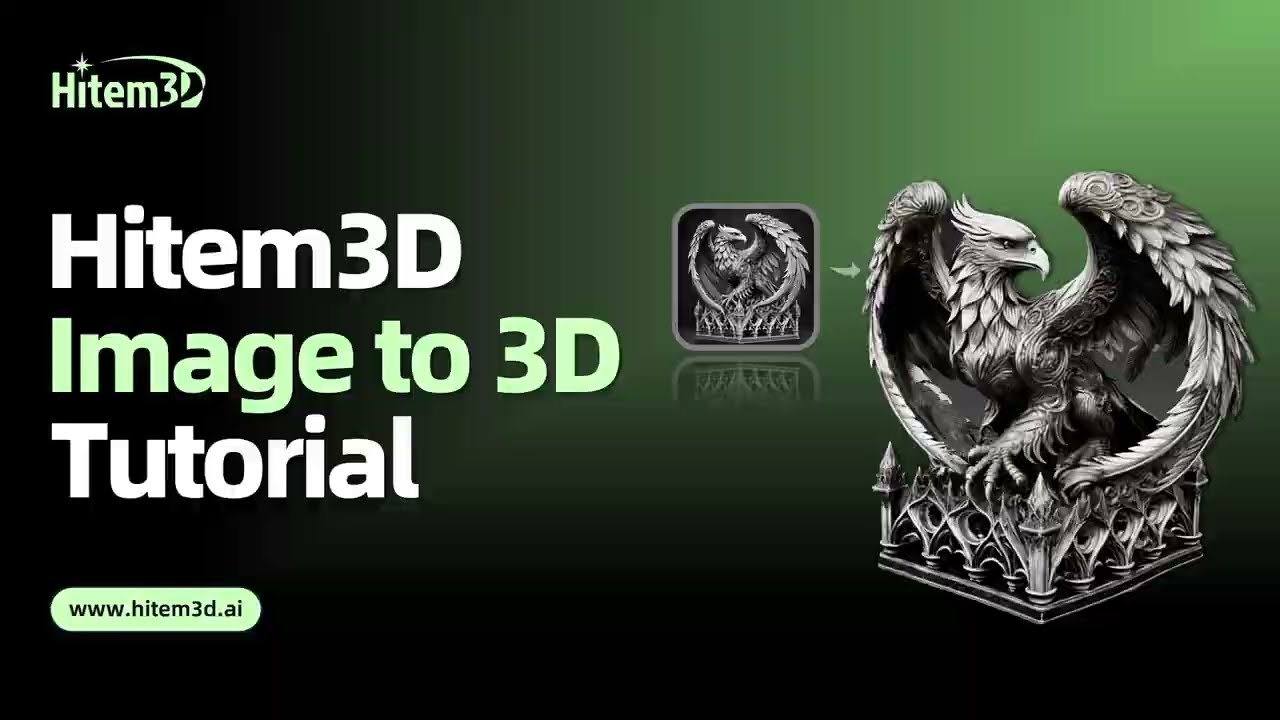 Hitem3D Image-to-3D Model Generation Tutorial