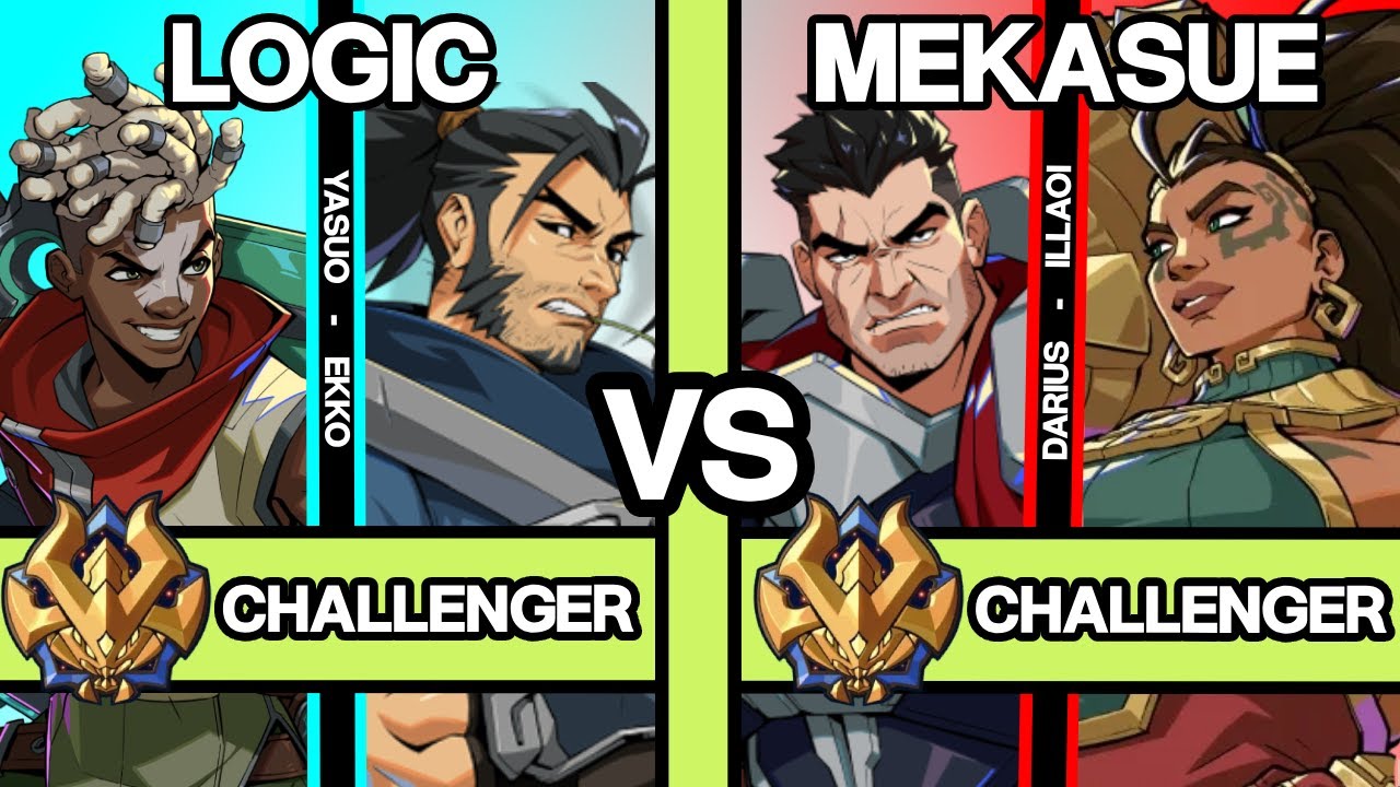 2XKO ▰ MEKASUE (Darius-Illaoi) vs LOGIC (Yasuo-Ekko) ▰ 2XKO Pro Replays