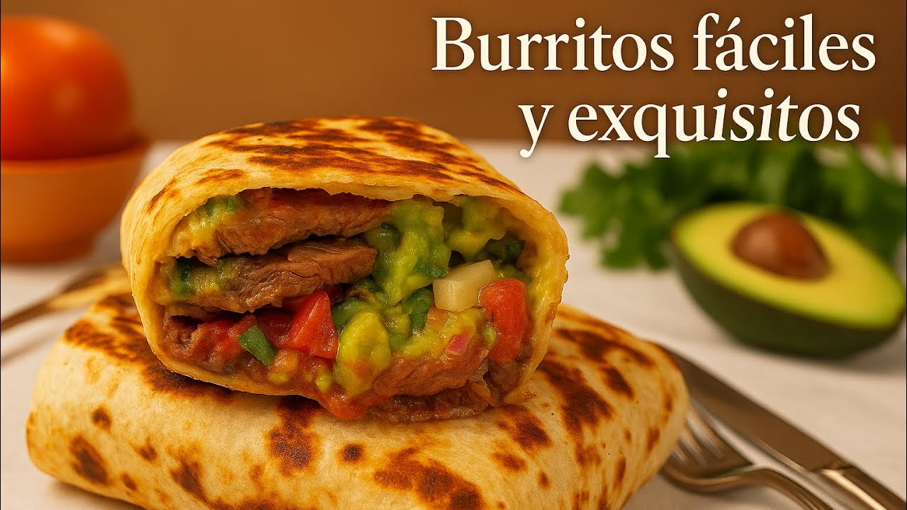 “Burrito Criollo de Carne y Aguacate”