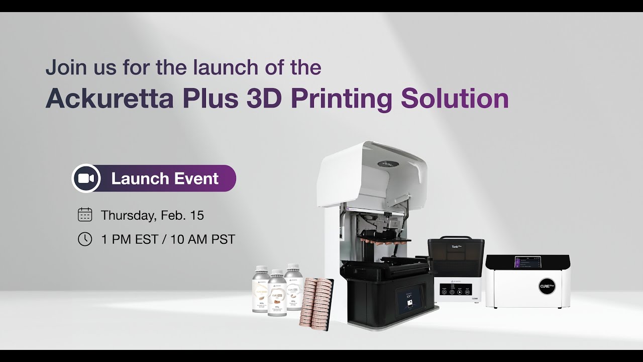 SOL Plus + 3D Printing Solution Plus - Live Launch Event