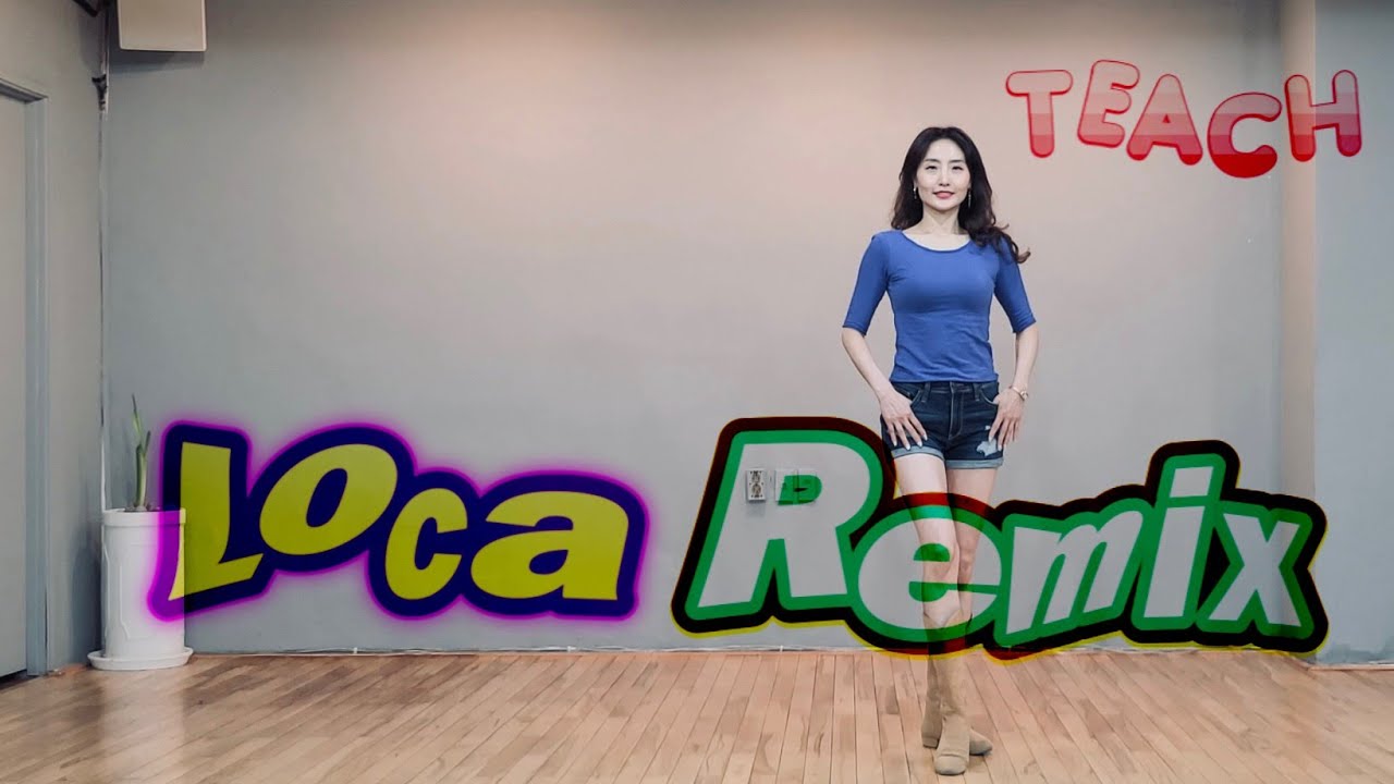 Loca Remix l High Beginner Cumbia Line Dance l Loca Loca l Loca Remix Line Dance Instructional Vi...