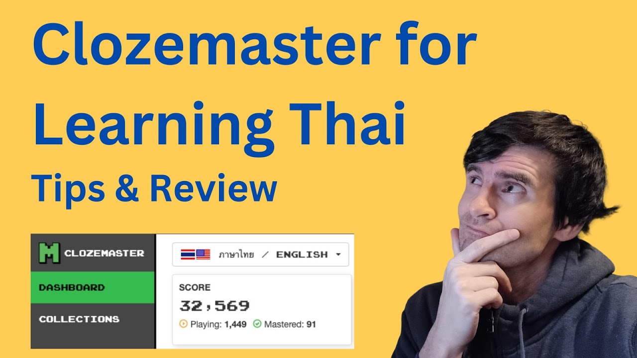 Clozemaster Review for Thai (Including Glossika Comparison)