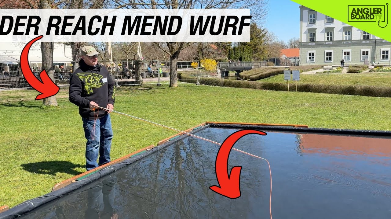 Fliegenfischen: Reach Mend Wurf