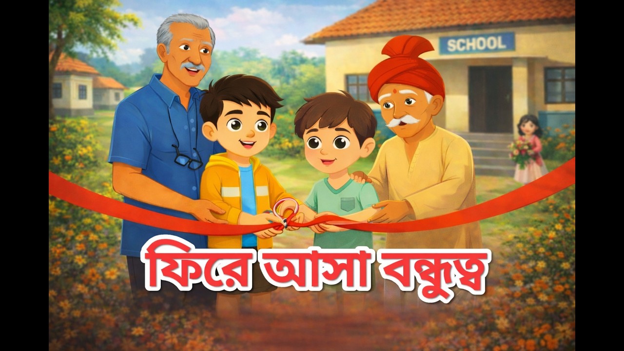 ফিরে আসা বন্ধুত্ব | হৃদয়ছোঁয়া বাংলা গল্প | Bangla Cartoon