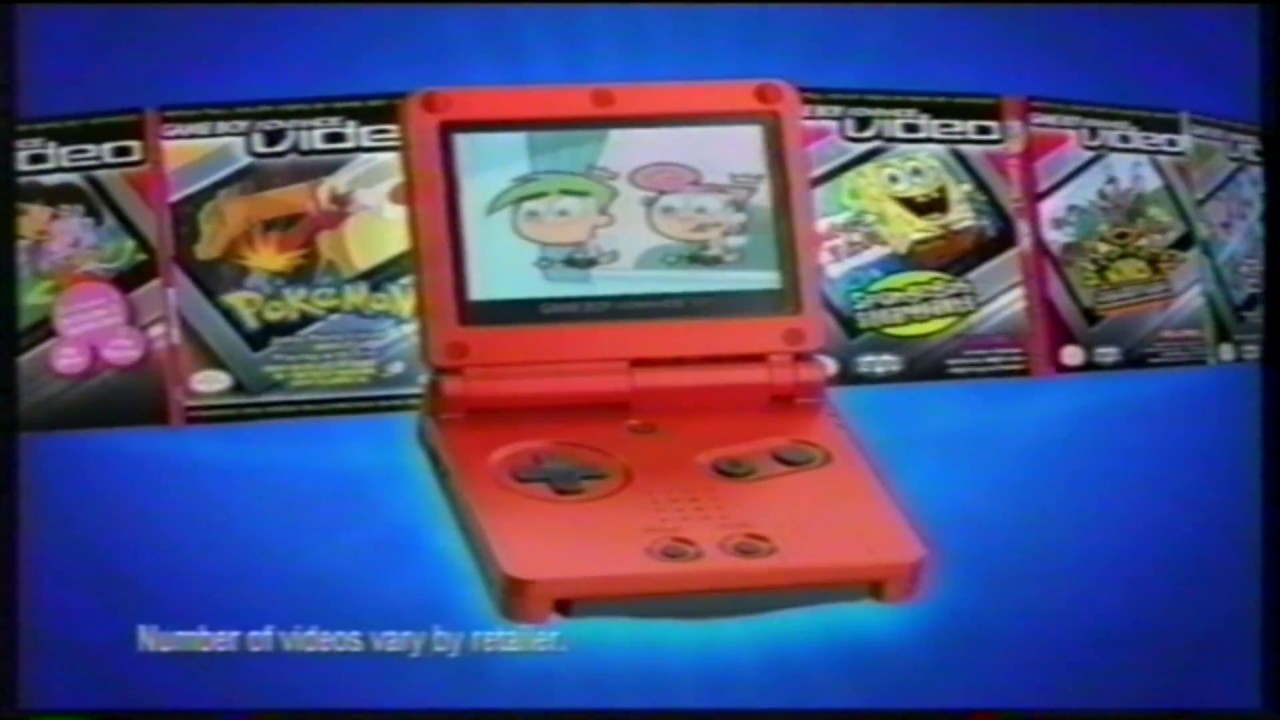 Nintendo Game Boy Advance Video 'Your Cartoons Will Follow' TV Commercial