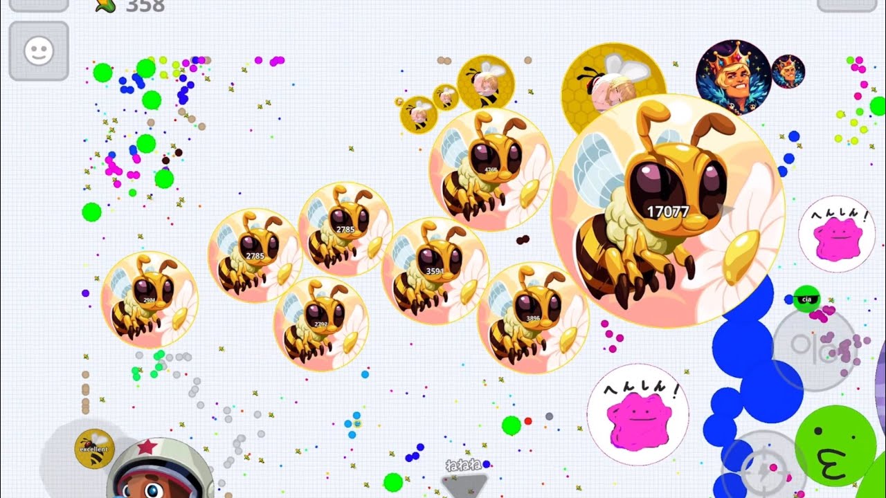 【Agar.io Mobile】Server Takeover