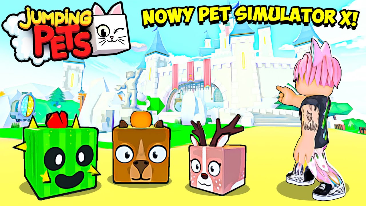 STWORZYŁEM SW&Oacute;J TRYB W ROBLOX! - oto on! (Jumping Pets Simulator)