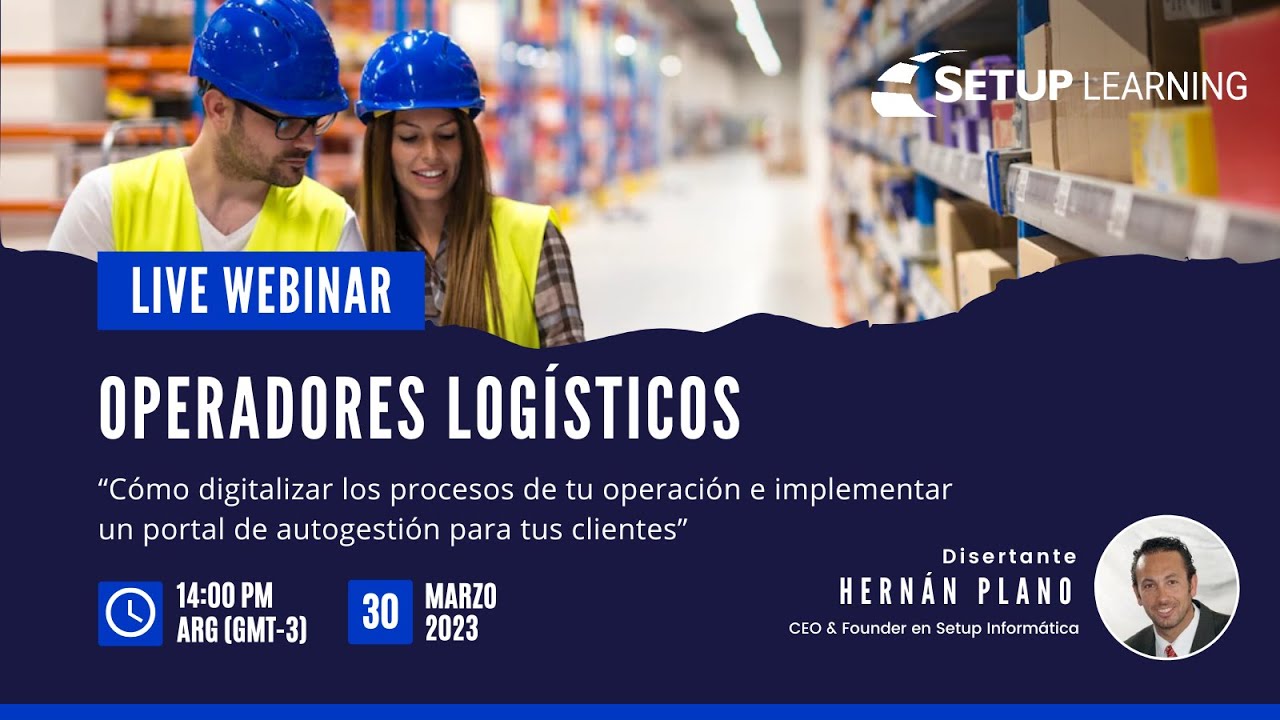 Webinar Operadores log&iacute;sticos - Software logistico