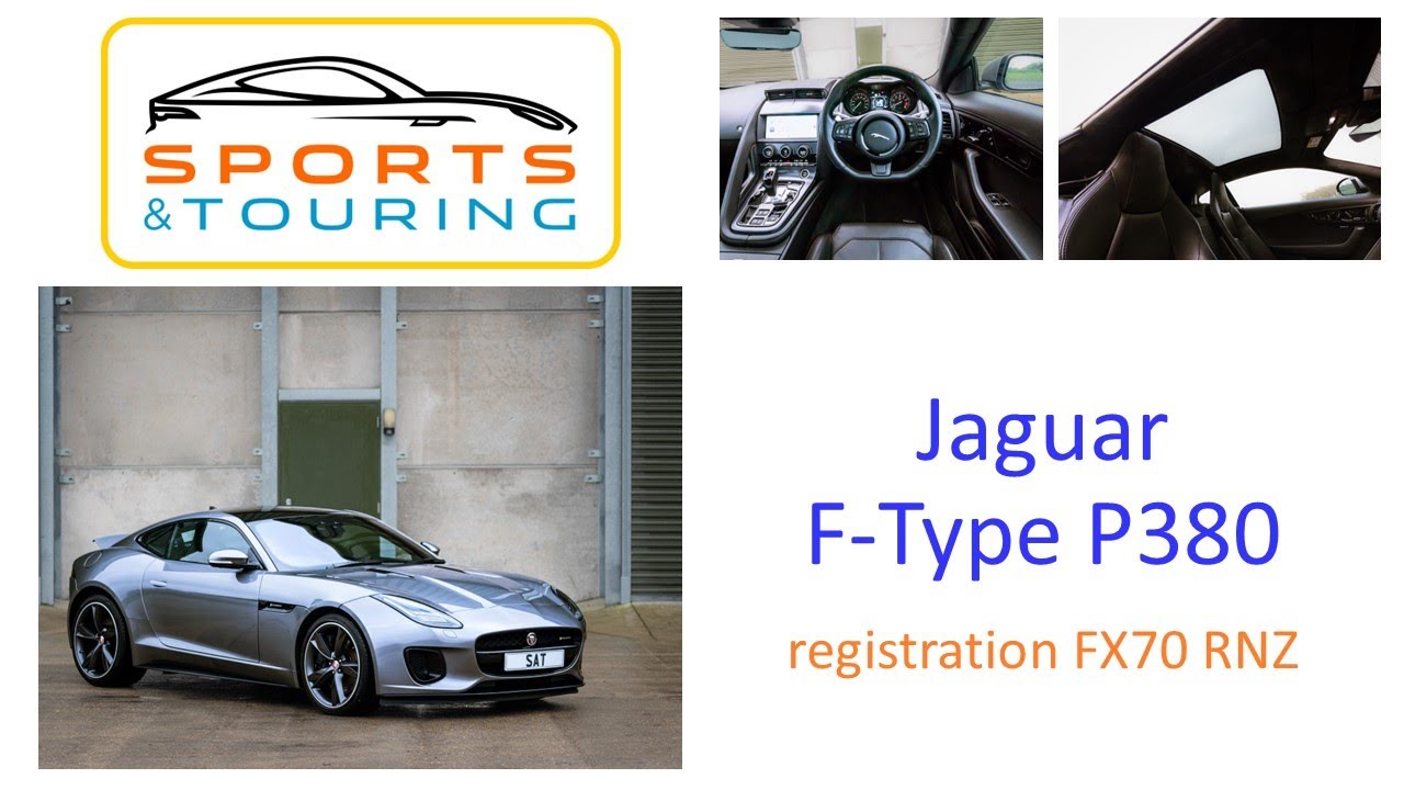 Jaguar F Type P380 FX70 RNZ