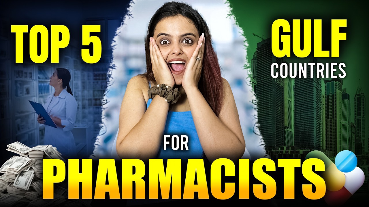 Top 5 Gulf Countries For Pharmacists Jobs | Pharmacist Salary, Exam and Benefits