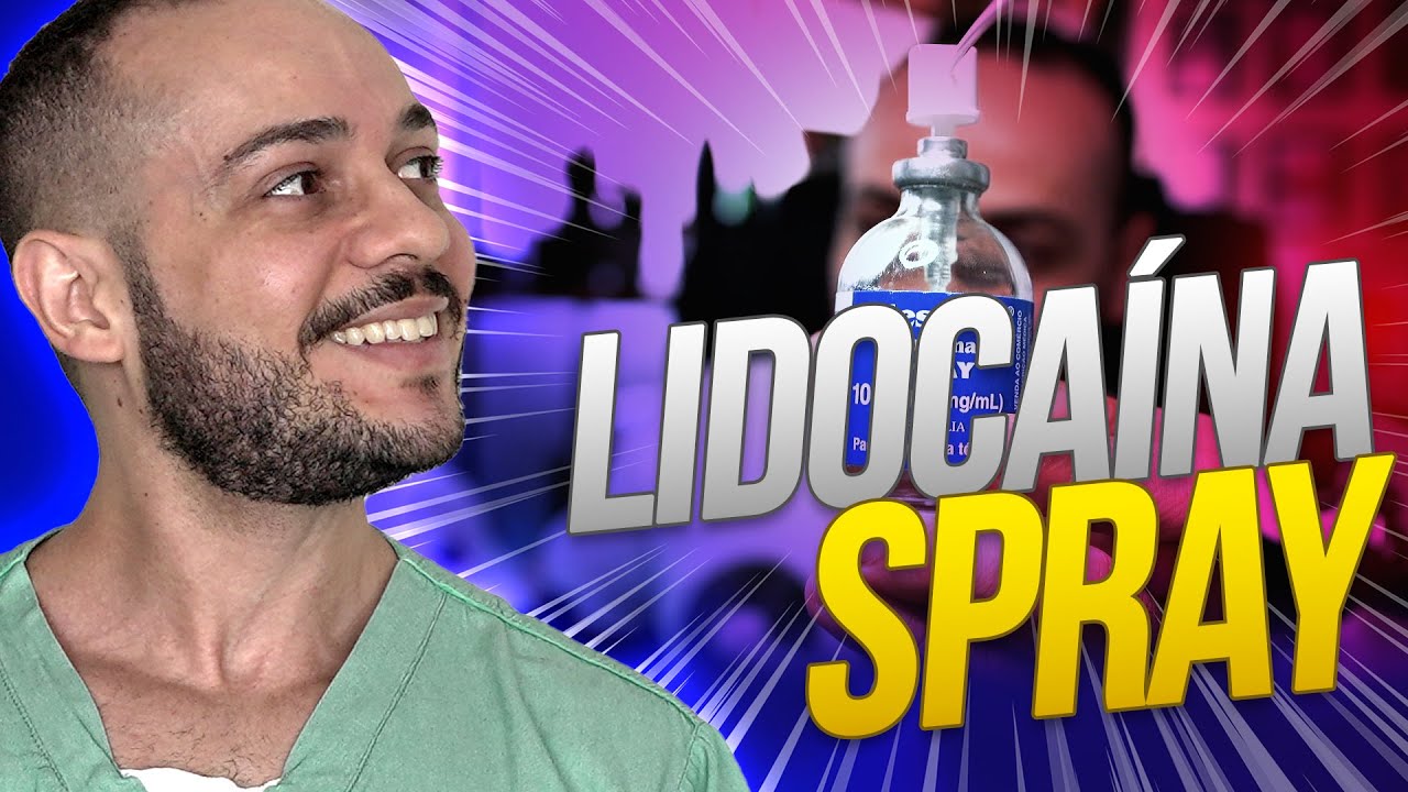 Funções da lidocaína spray que você não conhece!