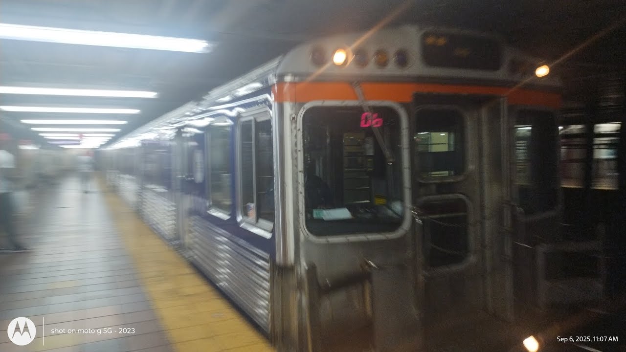 SEPTA Metro Broad Street Line Ride on Northbound B1 Local Train #6 from Allegheny to Fern Rock TC