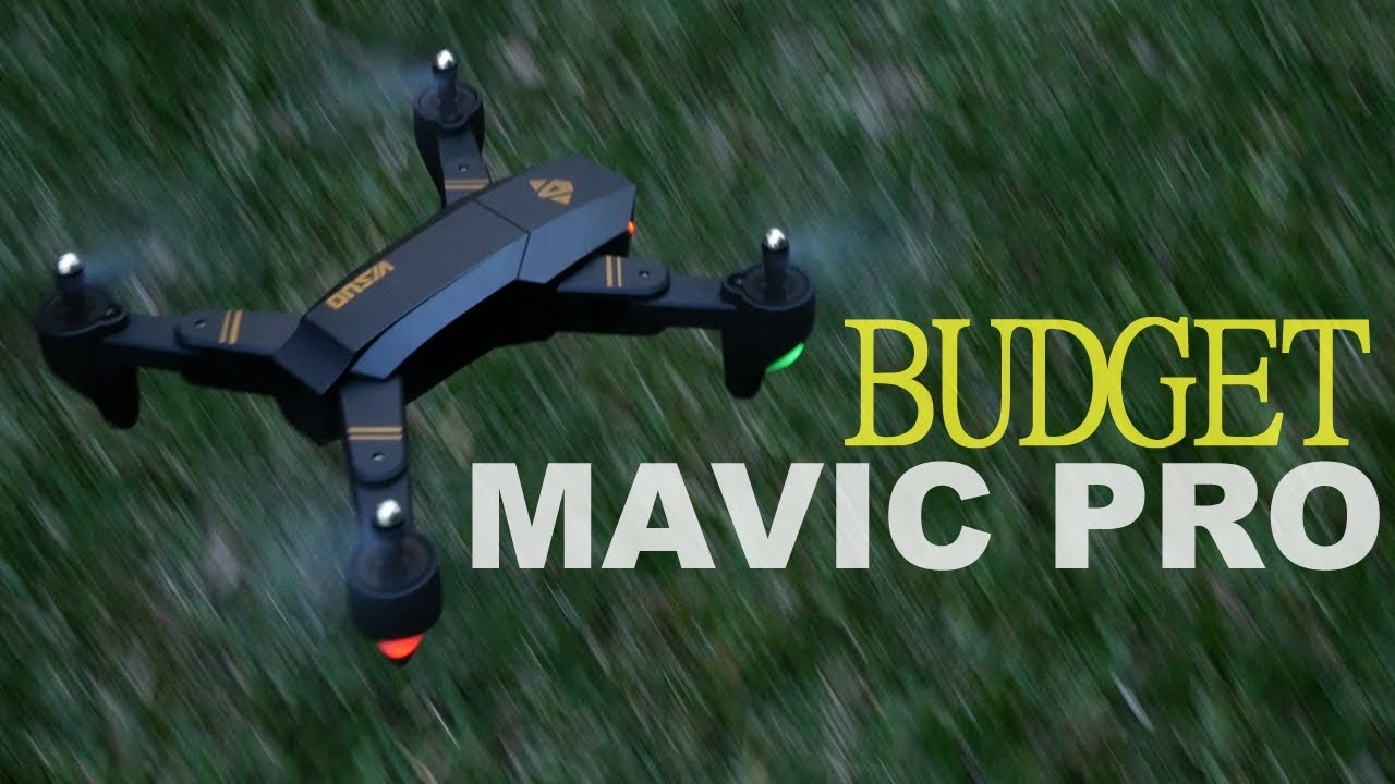 Budget Mavic Pro Review | Mavic Clone - VISUO XS809W | DansTube.TV
