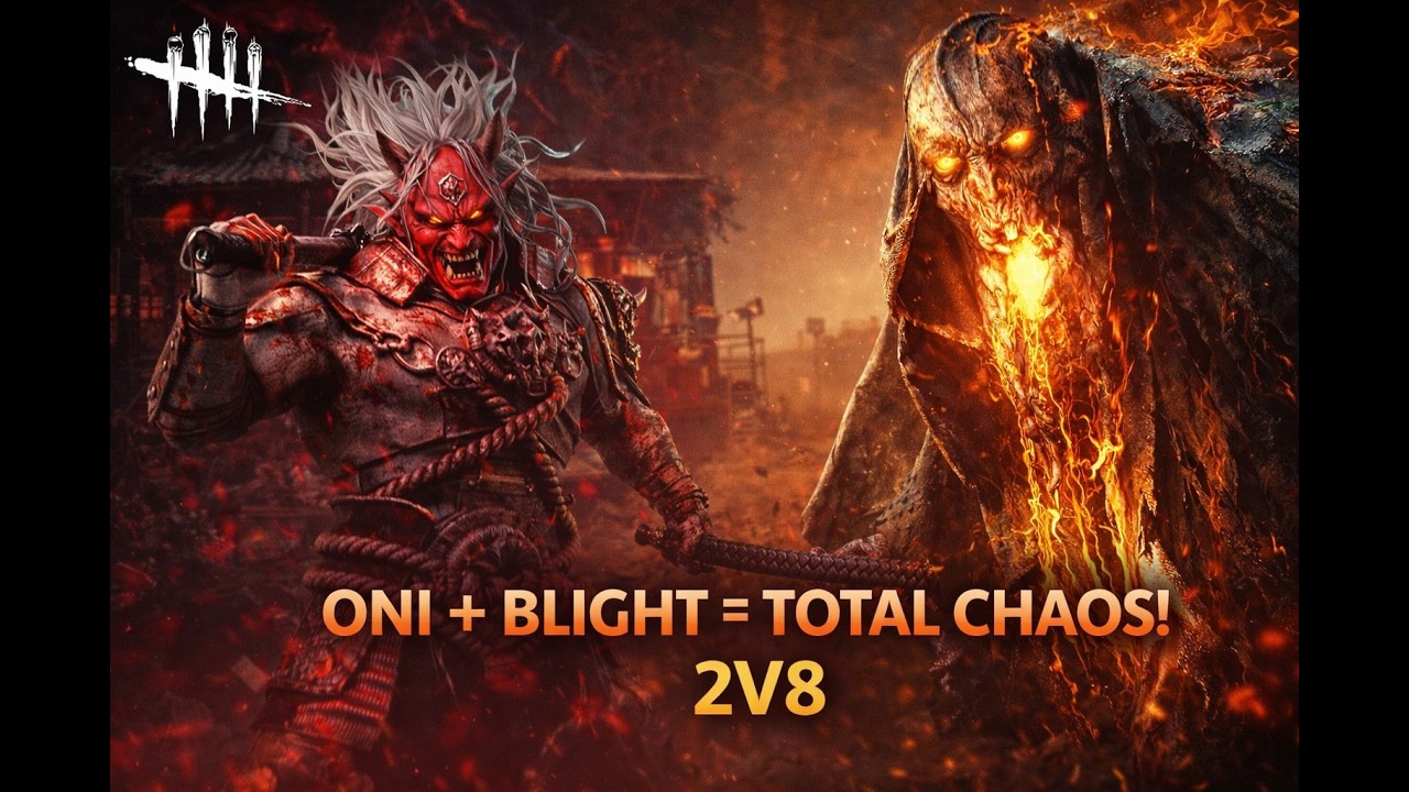 THE FASTEST DUO IN 2V8!  Oni x Blight 8K SLAM - Dead by Daylight Gameplay