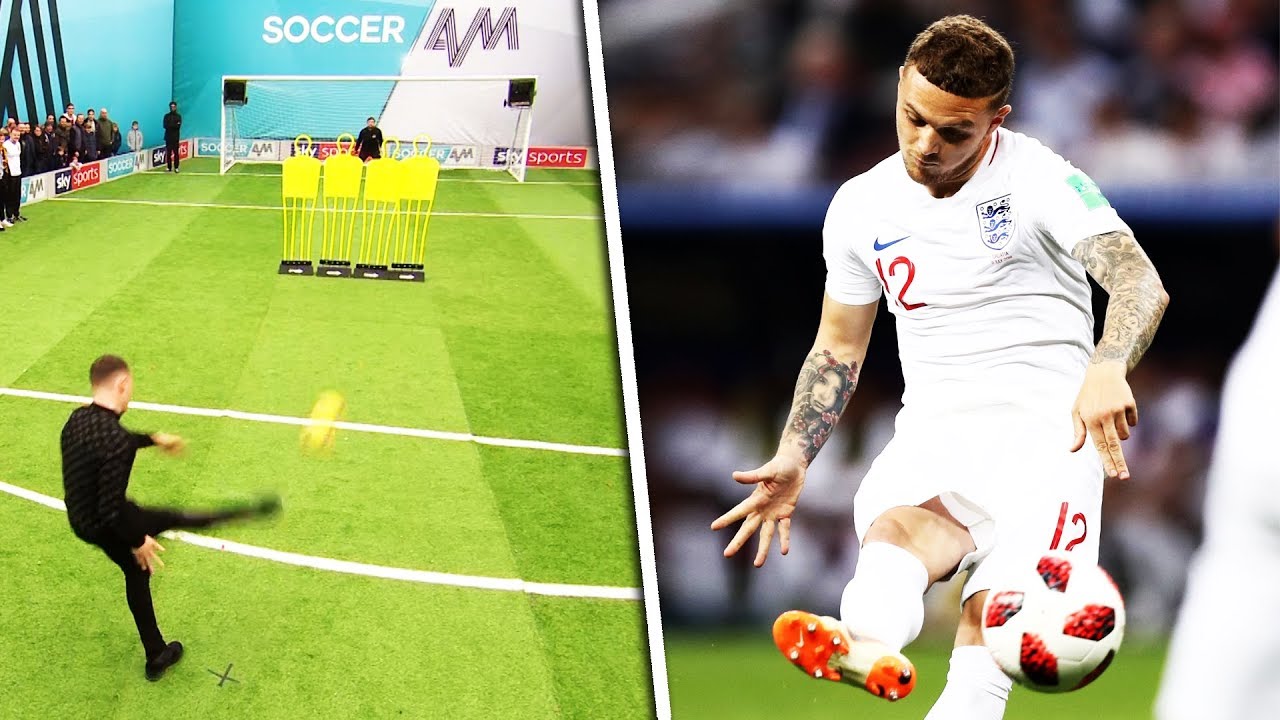 Kieran Trippier's free kick masterclass! | Sunday League Hacks