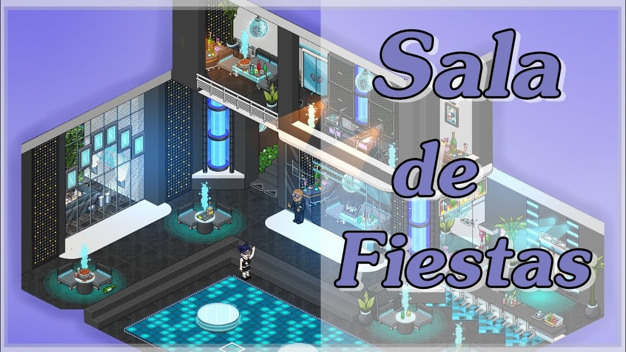 Disco moderna / habbo design ~ Habbo construcción