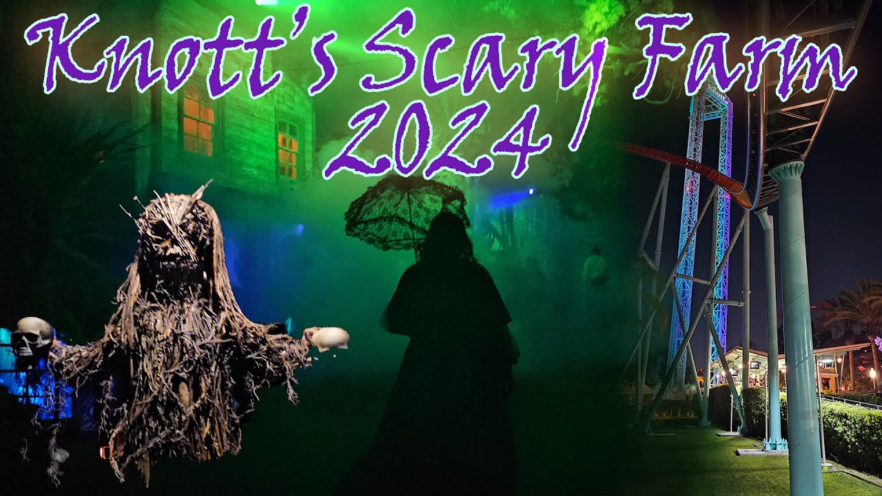 Visitamos Knott's Berry Farm y Knott's Scary Farm 2024