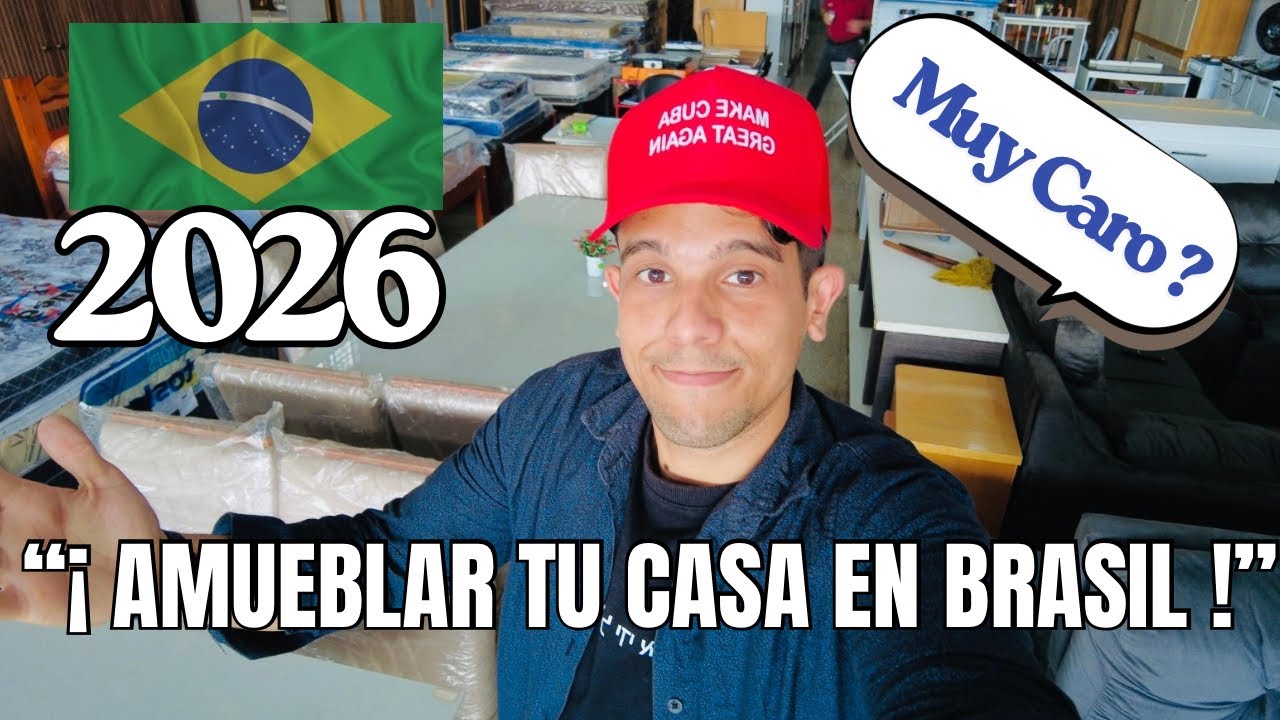 i Amueblado Casa en Brasil 🇧🇷! Precios 2026 😱!