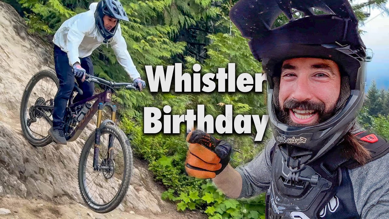I invited Seth to Whistler for his 40th Birthday... he didn't take much convincing