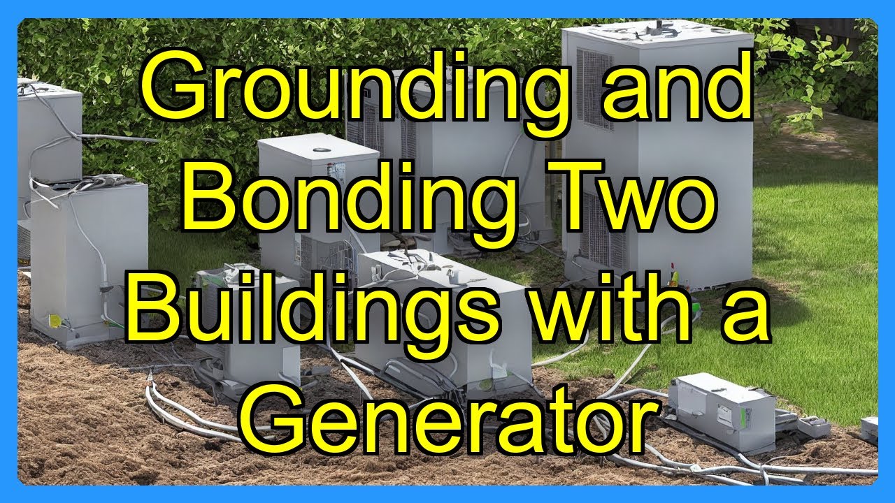 Grounding and Bonding Two Buildings with a Generator
